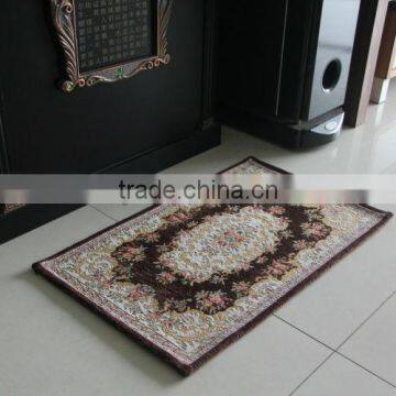 jacquard door mats Non-woven Fabrics backing floor carpet