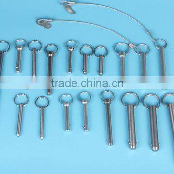 Safety pin ball bolt elastic pin Quick Release Ball Detent Ring Pin Single steel ball positioning pin push button pin
