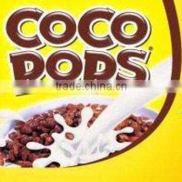 Coco pops processing line