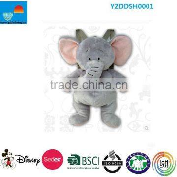 Plush animal bags for children's knapsack/plush toy bag