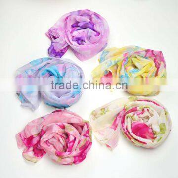 Ladies beautiful chiffon scarf