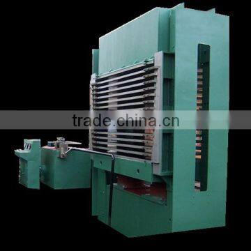 hydraulic hot press machine for parquet floor hot press machine in machinery