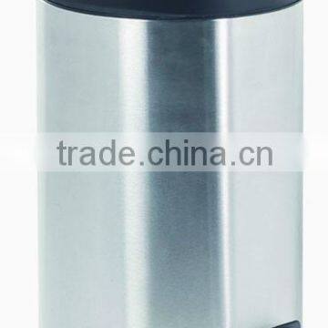 5l stainless steel foot pedal bin for office and medical