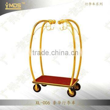 Gorgeous Gold Baggage trolley(luggage trolley)