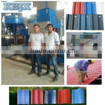 KB-125C waste recycle automatic Concrete roof tile making machine