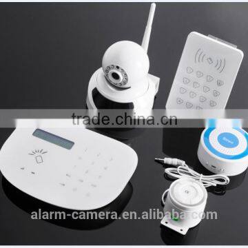 Anti-thief wireless intruder GSM alarm system with color LCD