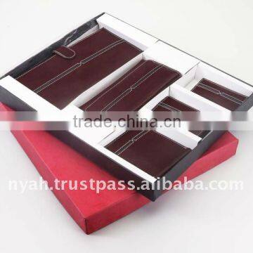 Leather Gift Set