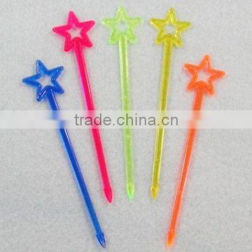 Star stick / plastic star fork / fashion star stick