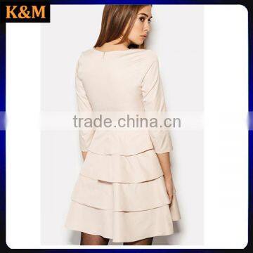 Special Ocassion Dress Beige Dress Anniversery Dress Party Dress photo-2