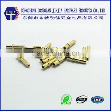 Factory special customized design precision electrical connector brass pin