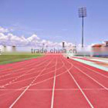 rubber running track raw materials, rubber playground, rubber track