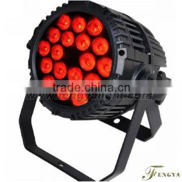 Newly christmas 18x10W led outdoor par 4 in 1
