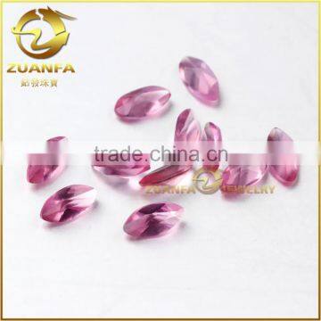 eye shape gemstone hotsale loose synthetic ruby gemstone loose