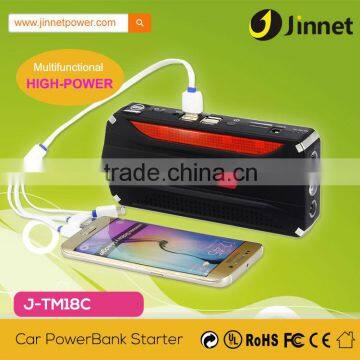 Emergency Powerful Mini Auto Jump Starter Lipo Car Battery Power Bank Start