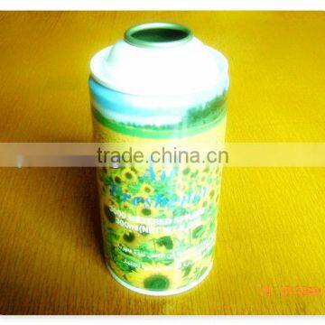 High quality printed aerosol tinplate can 65mm