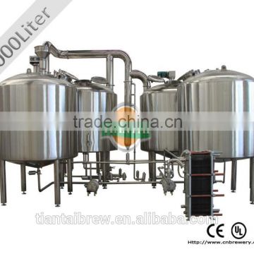 Industrial 3000 Liter/3KL beer brewing plant for brewery