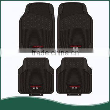 Popular non skid universal car mat with your company logo