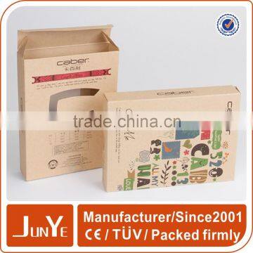 Four Color Cardboard a4 Size Scarves Paper Packaging Box photo-3