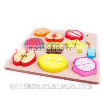 9 Fruits Cutting Set Wooden Toy