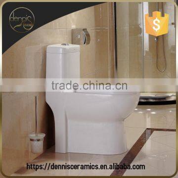 Hot Sale Dennis 2056 One Piece Toilet Bowl