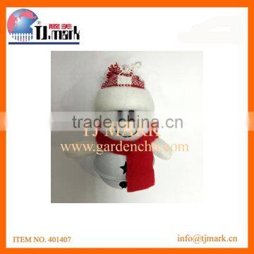 LOVELY CHRISTMAS SNOWNAN DOLLS WITH TINKLE BELL