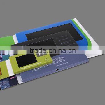 Customize Lcd Digital Video Card/video Brochure/video Greeting Card With Handmade Style Quality Choice photo-5