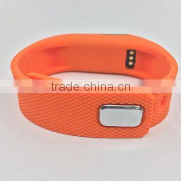 2015 Top Selling Silicone Fitness Sport Bracelet With Healthy Vibrating Alert