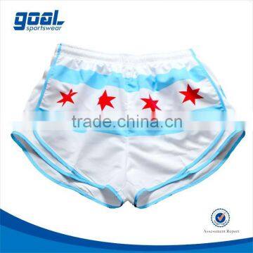 Excellent quality youth sexy lady custom running shorts