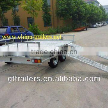 tandem axle utility trailer and tandem axles ATV trailer