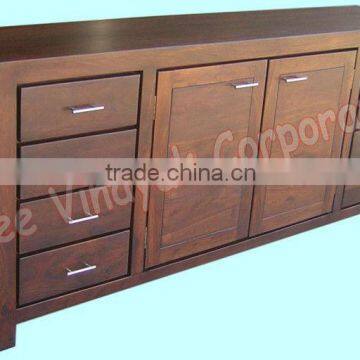 Wooden Buffet,dining Room Furniture,sheesham Wood Furniture,sideboard,mango Wood Furniture,side Cabinet photo-4