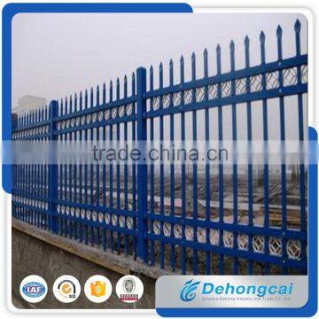 Galvanized Wholesale Decorative Residential Safety Wrought Iron Fence