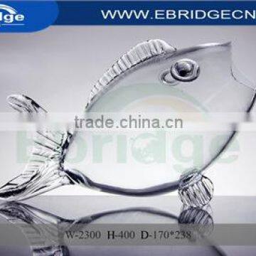 glass fish shaped carft ornaments