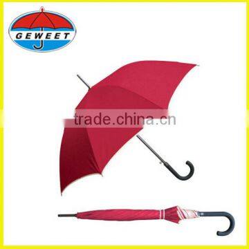 2015 bright colored auto straight umbrella