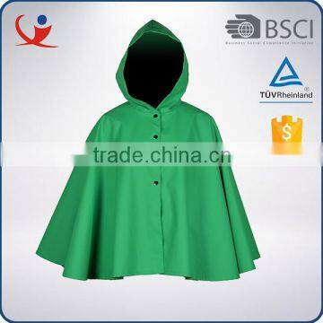 Hot selling top quality waterproof polyester reusable cheap raincoat prices