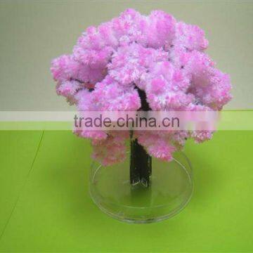 Magic toy artificial cherry blossom trees