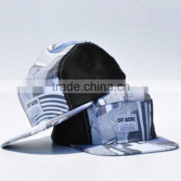 Modern Style 5 Panel Hat for Wholesale With Your Own Logo photo-5