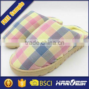 mens velvet slipper,thick sponge sole slipper