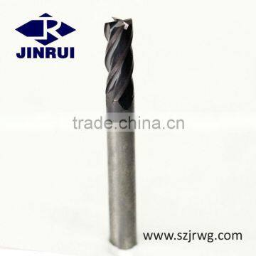 Solid Carbide End mill China manufacturer be coated For High Hardened