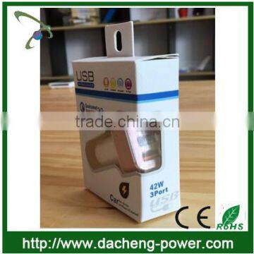 Quick Chage 3.0 Usb Multi Charger Car Charger Usb 42W Fast Charging Speed photo-6
