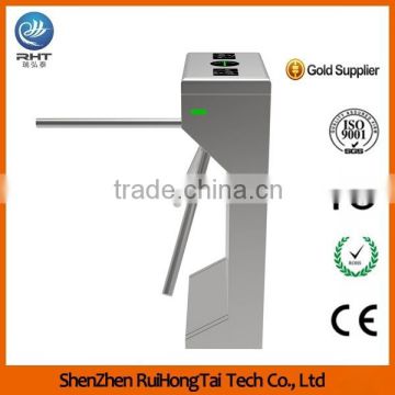 Luxurious Well Used Smart Card Access Controller Turnstile Gate with LED Lighting