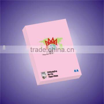 best quality customized colorful note pad