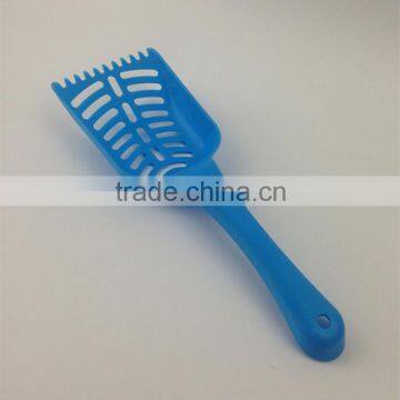 Pet cleaning product ,small check cat plastic litter scoop,cat litter scoop