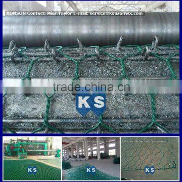 Five Twisted PVC Coated Gabion/Gabion Basket/Gabion Basket Prices For Bank Protection