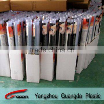 Transparent PVC mats for floor with nail in rolls packing