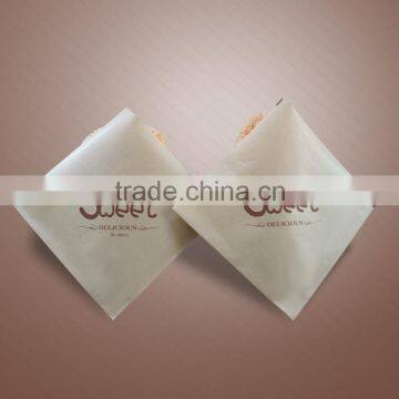 spot goods! Greaseproof kraft paper bag brown for fast food