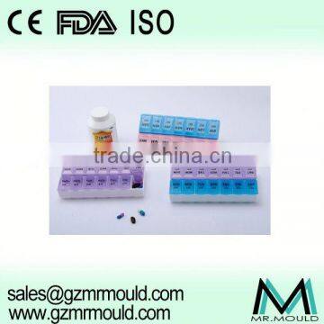 4 Compartment Pill Holder Keychain photo-2