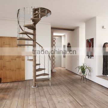 prefabricated metal used spiral stairs/save space spiral staircase