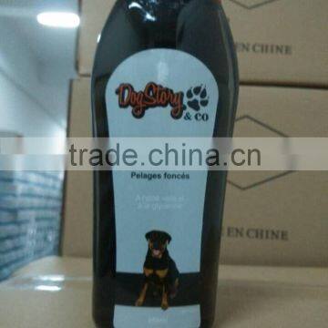 Anti-bacterial black hair dog shampoo 350ml