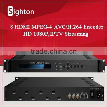 8 Channles HDMI to H.264 IPTV Encoder for IPTV System
