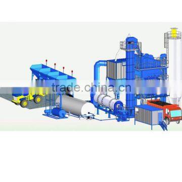 China Best Quality 80t/h Portable Asphalt Batching Plant / Asphalt Mixing Plant for Sale photo-5